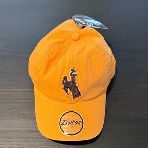 Zephyr Vibrant Orange Cap with Iconic Embroidery
